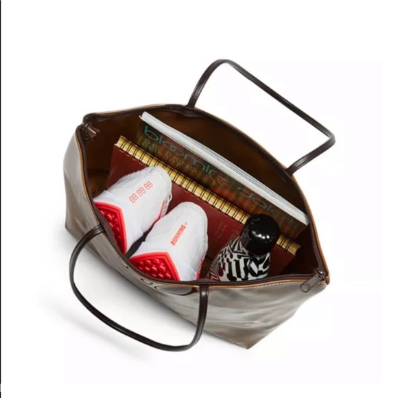 💗LIKE NEW’ Medium Brown Bloomingdales tote bag 💗 like new!!! - Picture 4 of 5